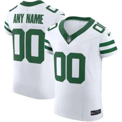 New York Jets Jerseys | Men^Men's Nike White Vapor F.U.S.E. Elite Custom Jersey