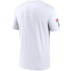 New York Jets T-Shirts | Men^Men's Nike White 2024 Salute To Service Legend Performance T-Shirt