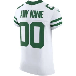 New York Jets Jerseys | Men^Men's Nike White Vapor F.U.S.E. Elite Custom Jersey