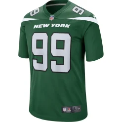 New York Jets Replica^Men's Nike Will McDonald IV Gotham Green Game Jersey