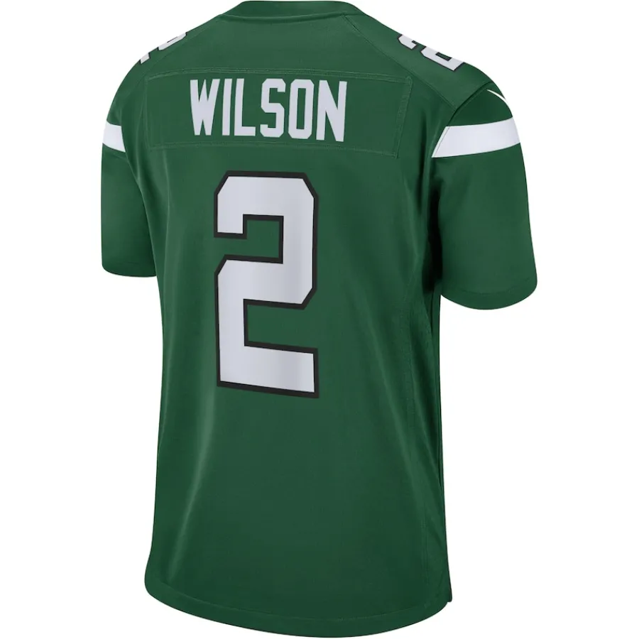 New York Jets Jerseys | Men^Men's Nike Zach Wilson Gotham Green Game Jersey