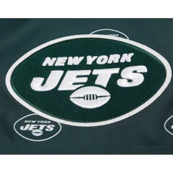 New York Jets Shorts & Pants^Men's Pro Standard Green Allover Print Mini Logo Shorts