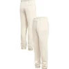 New York Jets Shorts & Pants^Men's Pro Standard Cream Fleece Sweatpants