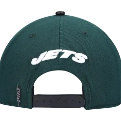 New York Jets Snapback^Men's Pro Standard Green/Black 2Tone Snapback Hat