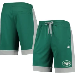 New York Jets Shorts & Pants^Men's Starter Green/Gray Fan Favorite Fashion Shorts