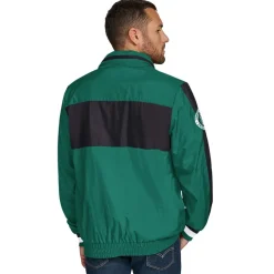 New York Jets Jackets | Sweatshirts & Fleece^Men's Tommy Hilfiger Green Gael Lightweight Half-Zip Hoodie Jacket