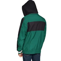 New York Jets Jackets | Sweatshirts & Fleece^Men's Tommy Hilfiger Green Gael Lightweight Half-Zip Hoodie Jacket