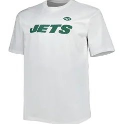 New York Jets Big & Tall^Men's White Big & Tall Hometown Collection Hot Shot T-Shirt