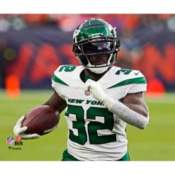 New York Jets Photos | Prints & Artwork^Michael Carter II Unsigned Carries The Ball Horizontal Photograph