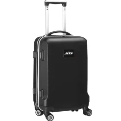 New York Jets Travel | School Supplies^MOJO Black 21" 8-Wheel Hardcase Spinner Carry-On Luggage