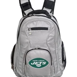 New York Jets Travel | School Supplies^MOJO Gray Premium Laptop Backpack