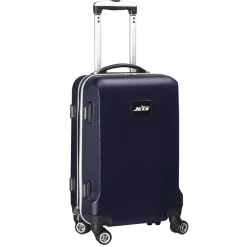 New York Jets Travel | School Supplies^Navy 20" 8-Wheel Hardcase Spinner Carry-On