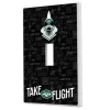 New York Jets Lighting^ 2024 Illustrated Limited Edition Single Toggle Light Switch Plate