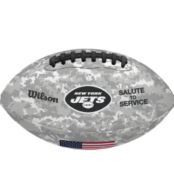 New York Jets Footballs^ 2024 Salute To Service Wilson Pro Football