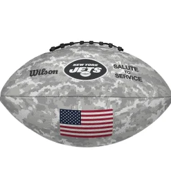 New York Jets Footballs^ 2024 Salute To Service Wilson Pro Football