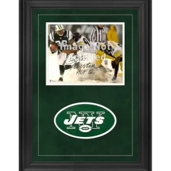 New York Jets Display Cases | Photos^ 8'' X 10'' Deluxe Horizontal Photograph Frame With Team Logo