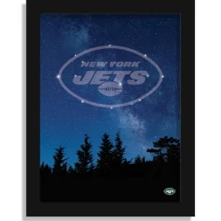 New York Jets Picture Frames & Albums^ 12" X 16" In The Stars Framed Art Print