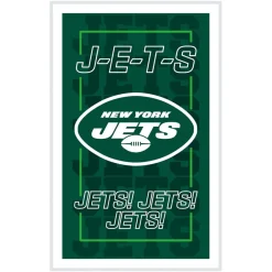 New York Jets Lighting^ 14" X 22" Neolite LED Rectangle Wall Sign