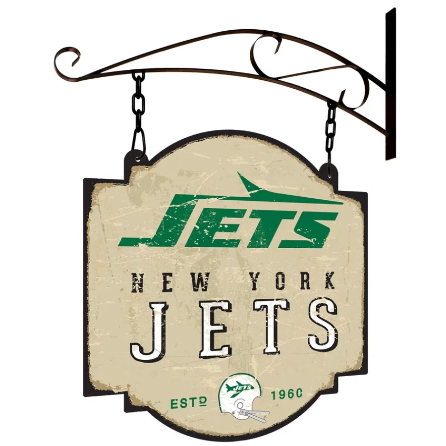 New York Jets Wall Art | Wall Art^ 16" X 1" X 24" Tavern Sign