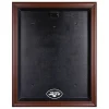 New York Jets Display Cases^ Brown Framed Logo Jersey Display Case