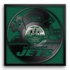 New York Jets Wall Art | Wall Art^ Framed 13" X 13" Vinyl Record Art Print