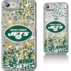 New York Jets Phone Cases | Electronics^ IPhone Glitter Case With Confetti Design