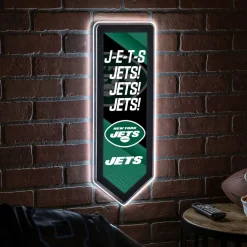 New York Jets Lighting^ LED Wall Pennant