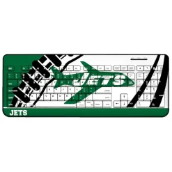 New York Jets Office Accessories^ Passtime Design Wireless Keyboard