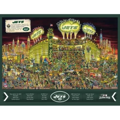 New York Jets Toys & Outdoor Games | Toys & Games^ 500-Piece Joe Journeyman Puzzle