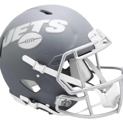 New York Jets Helmets | Helmets^ Riddell 2024 Slate Alternate Speed Authentic Helmet