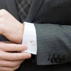 New York Jets Accessories | Jewelry^ Silver-Plated Team Logo Cufflinks