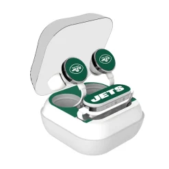 New York Jets Music^ Stripe Design Wireless Earbuds