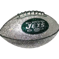 New York Jets Footballs^ Swarovski Crystal Football