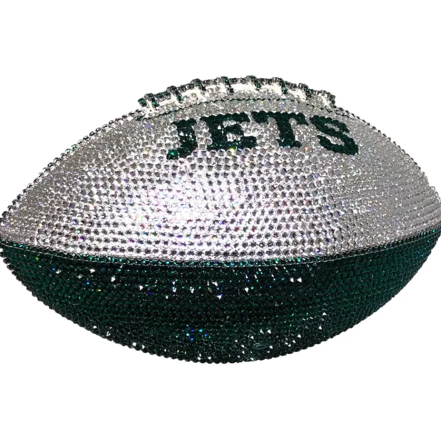 New York Jets Footballs^ Swarovski Crystal Football