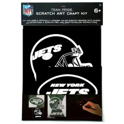 New York Jets Toys & Games | Toys & Outdoor Games^ Team Pride Scratch Art Craft Kit