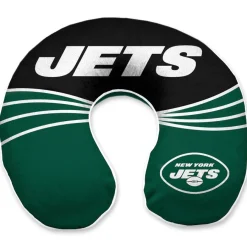 New York Jets School Supplies | Travel^ Wave Memory Foam U-Neck Travel Pillow - Green