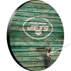 New York Jets Toys & Outdoor Games | Toys & Games^ Weathered Design Hook And Ring Game