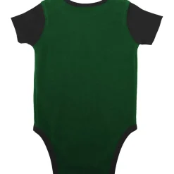 Kids New York Jets Rompers^Newborn & Infant Green/Black Home Field Advantage Three-Piece Bodysuit, Bib & Booties Set