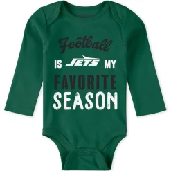 Kids New York Jets Rompers | Shorts & Pants^Newborn & Infant WEAR By Erin Andrews Three-Piece Turn Me Around Bodysuits & Pant Set