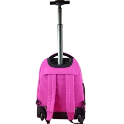 New York Jets Travel | School Supplies^Pink 19'' Premium Wheeled Backpack