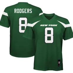 Kids New York Jets Jerseys | Kids^Preschool Aaron Rodgers Green Replica Player Jersey