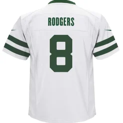 Kids New York Jets Jerseys | Kids^Preschool Nike Aaron Rodgers Legacy White Game Jersey