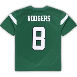 Kids New York Jets Jerseys | Kids^Preschool Nike Aaron Rodgers Gotham Green Game Jersey