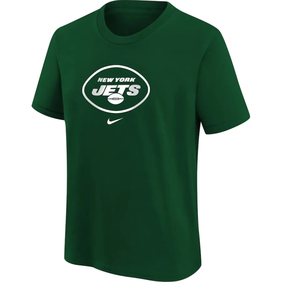 Kids New York Jets T-Shirts | Kids^Preschool Nike Green Team Logo T-Shirt
