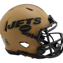 New York Jets Helmets | Helmets^Riddell 2023 Salute To Service Speed Mini Helmet