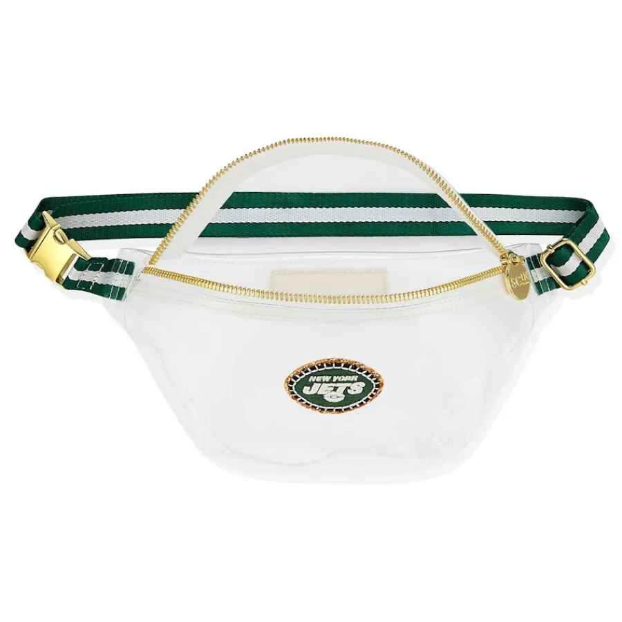 New York Jets Purses^Stoney Clover Stadium Clear Fanny Pack
