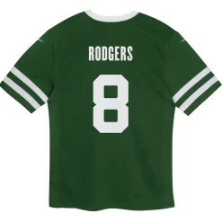 Kids New York Jets Jerseys | Kids^Toddler Nike Aaron Rodgers Legacy Green Game Jersey