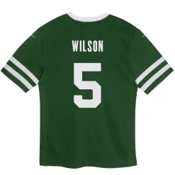 Kids New York Jets Jerseys | Kids^Toddler Nike Garrett Wilson Legacy Green Game Jersey