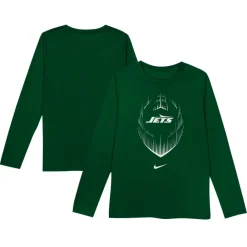 Kids New York Jets T-Shirts | Kids^Toddler Nike Green Legend Icon Long Sleeve T-Shirt