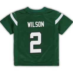 Kids New York Jets Jerseys | Kids^Toddler Nike Zach Wilson Green Game Jersey